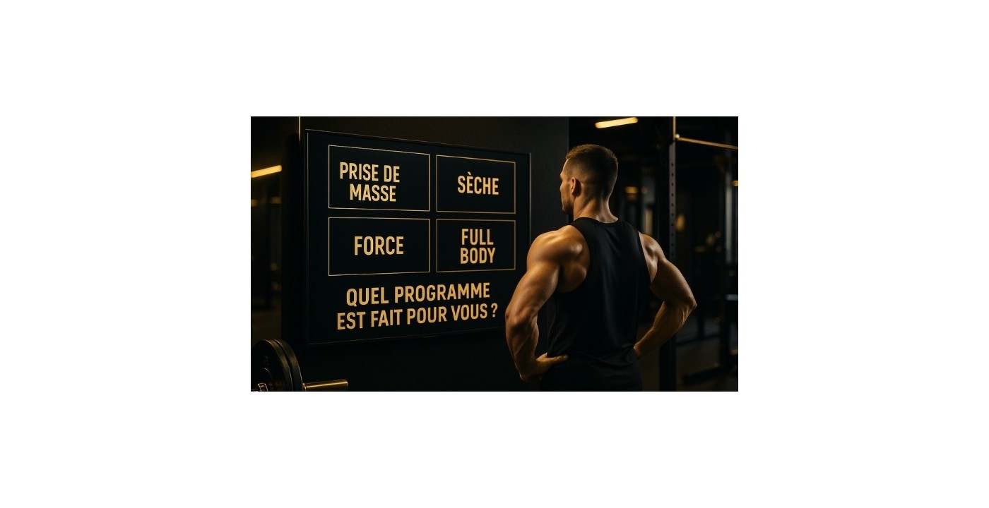 Choisir ton programme muscu